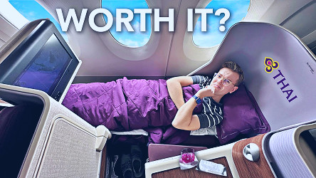 The State of Thai Airways Business Class (cost-cutting?) - YouTube